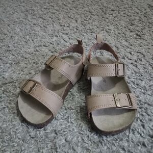 TODDLER BOY SHOES CORK SANDALS SIZE 8M